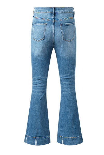 Cat's Whisker Bootcut Jeans with Pockets