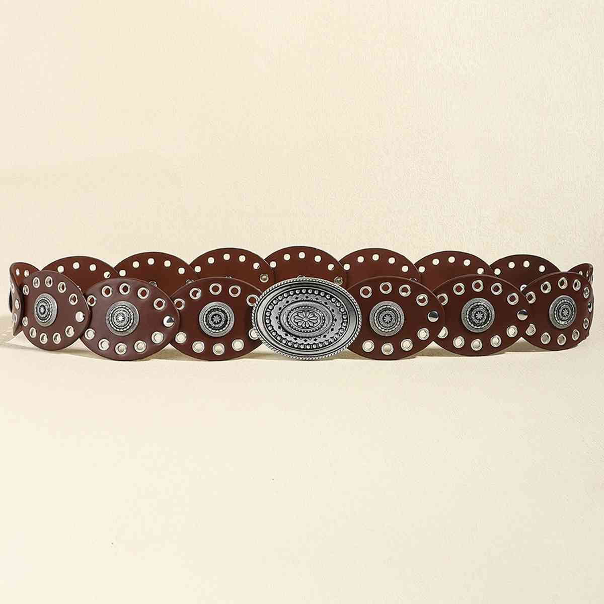 Oval PU Belt